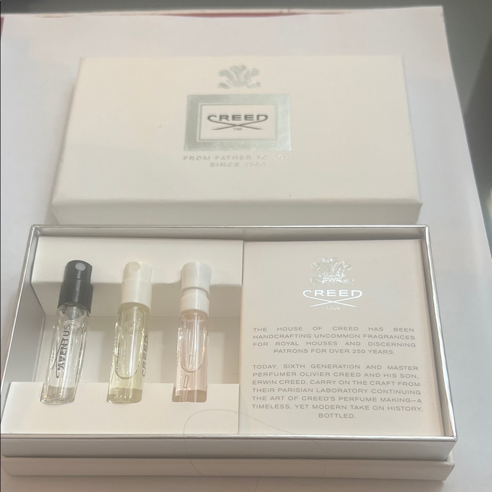 NIB Creed.  House of Creed  Sampler Set